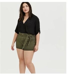 Torrid Shorts *Olive Green* Size 22